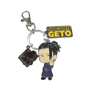 JUJUTSU KAISEN S2 - SUGURU GETO WITH ICON THREE CHARM KEYCHAIN