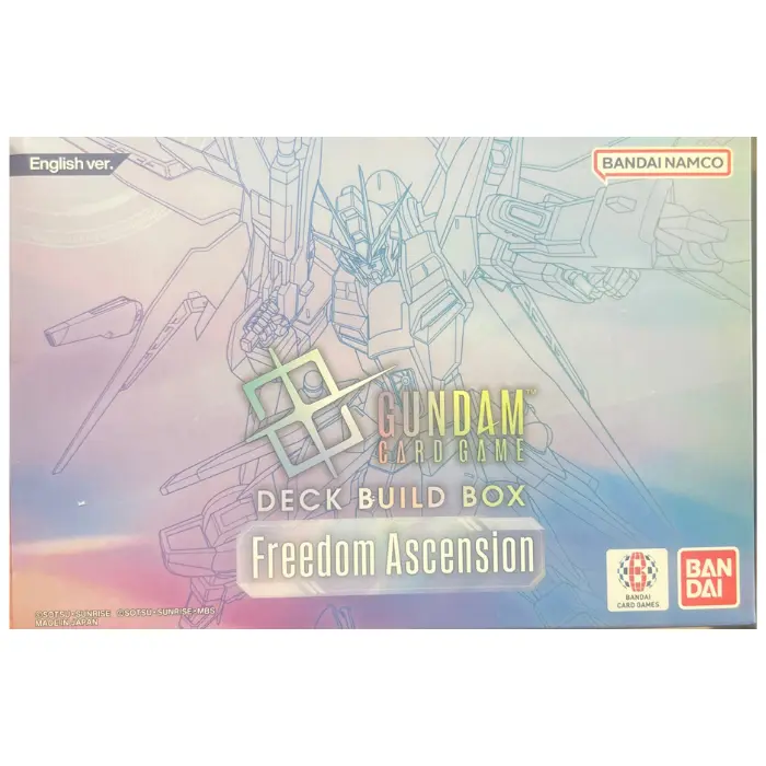 Gundam - Freedom Ascension - Deck Build Box - 4 GD05 Booster Packs plus bonus pack