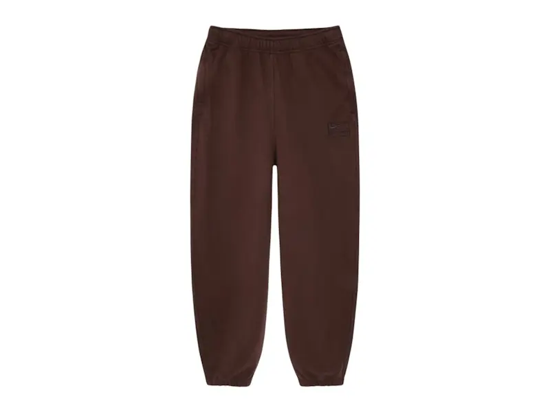 Stussy x Nike Stone Washed Fleece Pant (FW25) Dark Cinder (men) by StockX