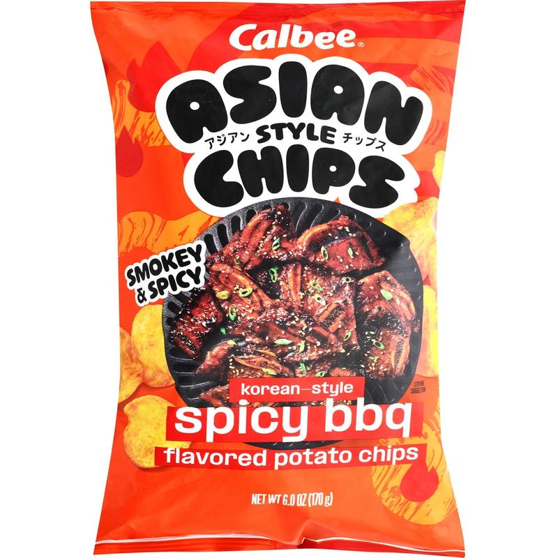 CALBEE ASIAN-STYLE Potato Chips Exotic Flavors(Chinese Hot Pot/Thai ...
