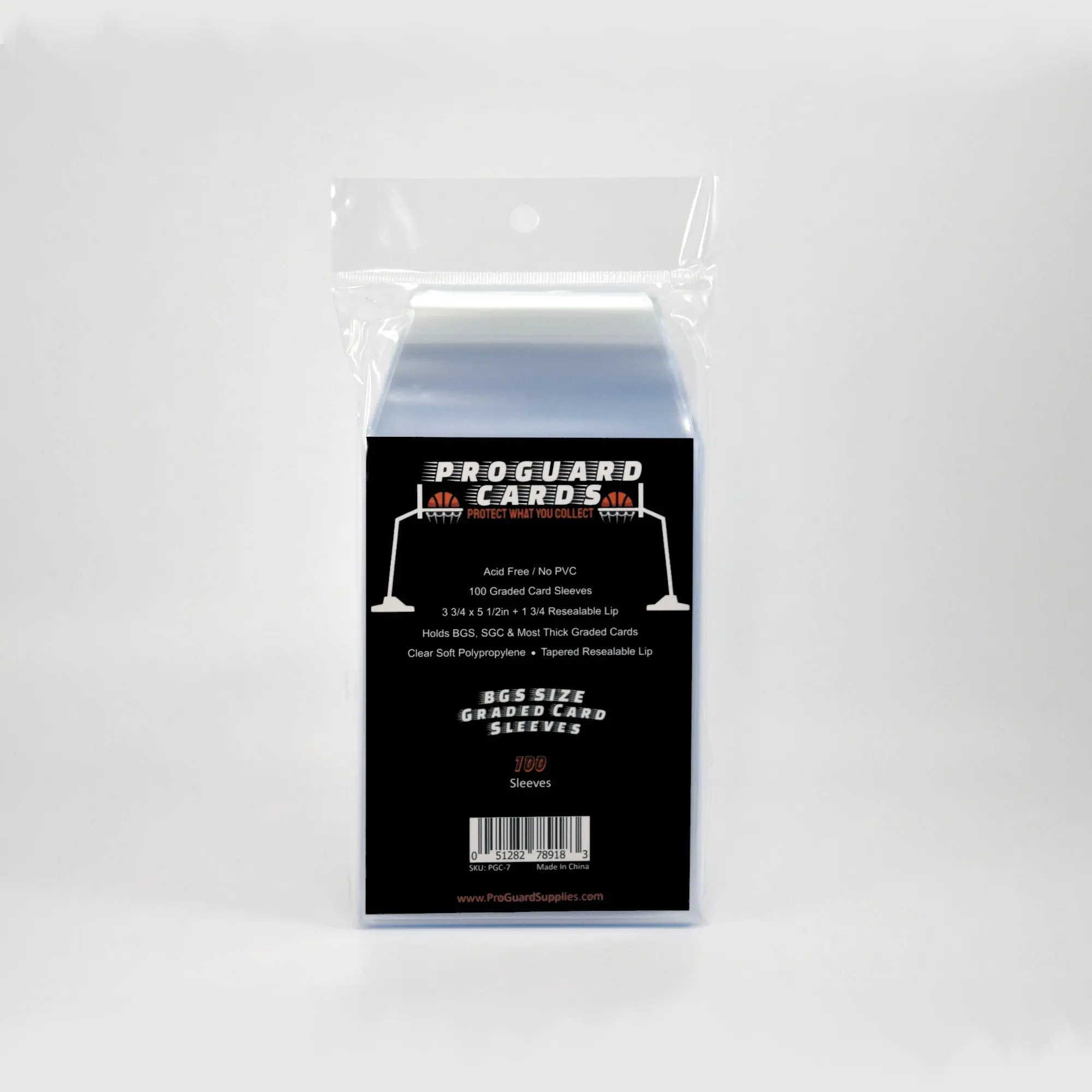 BGS Graded Card Sleeves | Fits BGS & SGC Standard Slabs