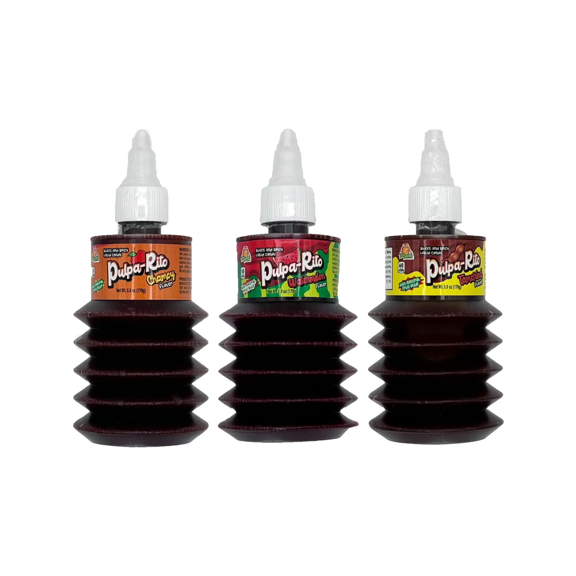 PulpaRito Sweet and Spicy Liquid Candy 6 oz with Natural Fruit Pulp Great for Drinks Fruit Mexican Candy Dulces Mexicanos Sugar Snack