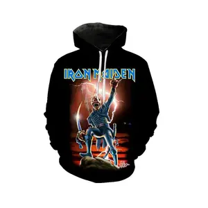 Iron Maiden Band Hoodie 3D Graphic Unisex Streetwear AOP All Over Print 3D Shirts
