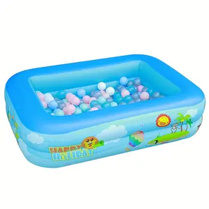 47.24 inch PVC Inflatable Swimming Pool for Home Outdoor Thickened Ocean Ball Pool