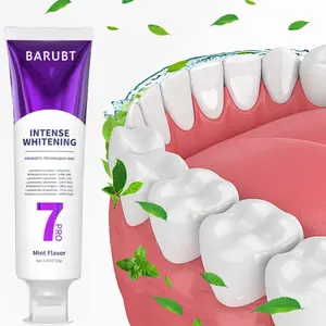 【BARUBT】New 7-Pro Intensive Toothpaste | Upgraded Purple Formula with 7 Probiotics | Deep Enamel Repair & Long-Lasting Freshness