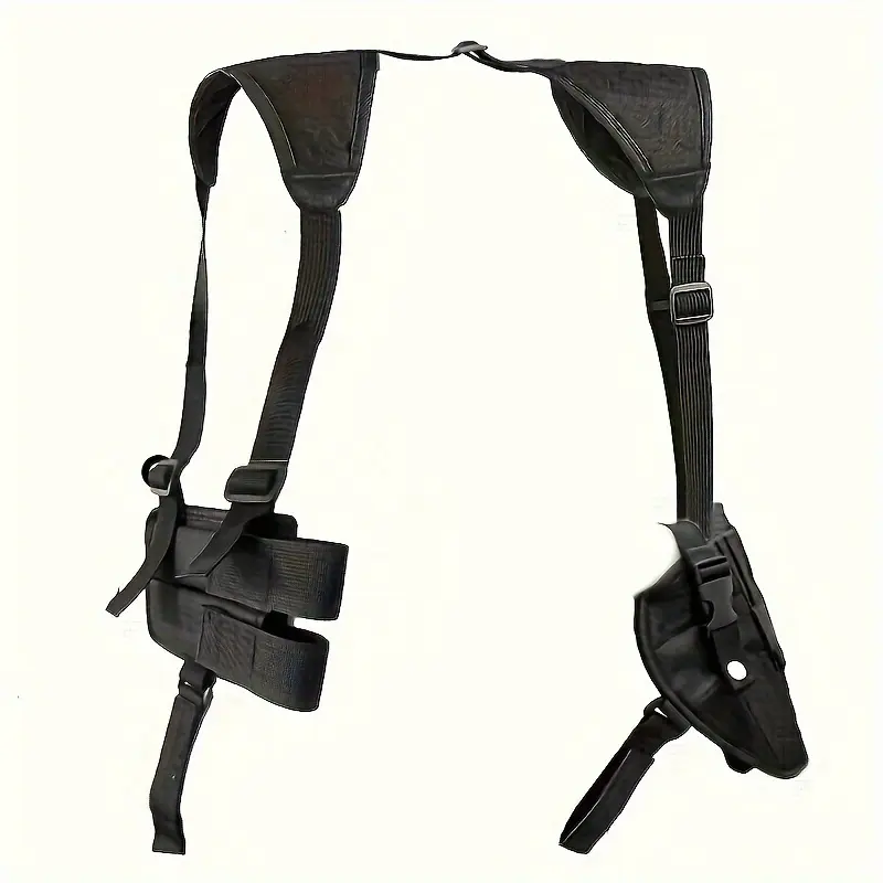 Maximize Your Outdoor Activities with the Versatile Concealment of This Adjustable Vertical Tactical Holster-Shoulder Or Climbing Vest! Activewear