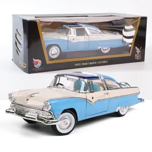 1:18 Scale 1955 Ford Crown Victoria Alloy Car Model  Collectible Vehicle Gift for Car Lover