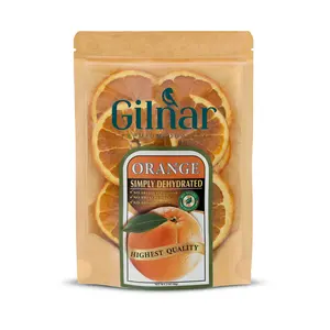 Gilnar Dried Orange Slices, All Natural, Unsweetened, 2 oz