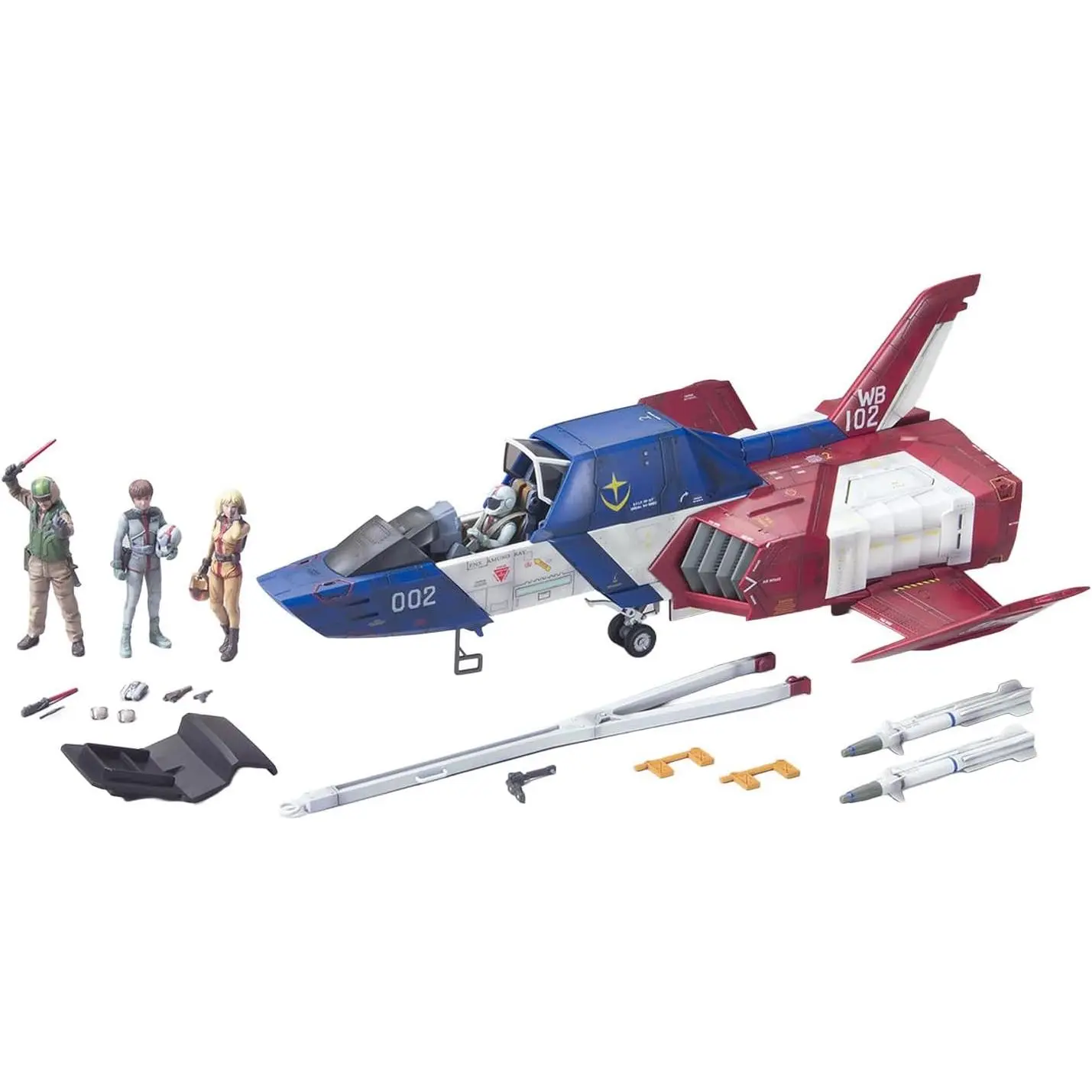 Bandai Hobby Gundam U.C. Hard Graph EFSF FF-X7 Core Fighter 1/35 Model Kit