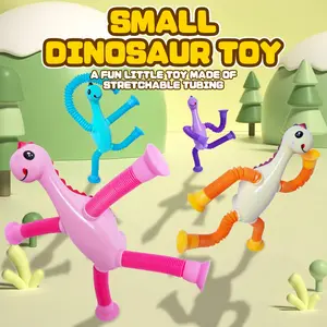 Sensory Travel Toys for Toddlers, Easter Basket Stuffer Gift, Airplane Activities, Suction Pop Tube Fidget Toys, Autism Friendly, Ages 3+