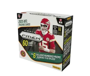 (12 Box) Panini Prizm International Hobby 2025 NFL Sports Trading Cards