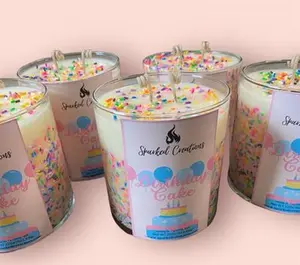 Birthday Cake Candle Decor