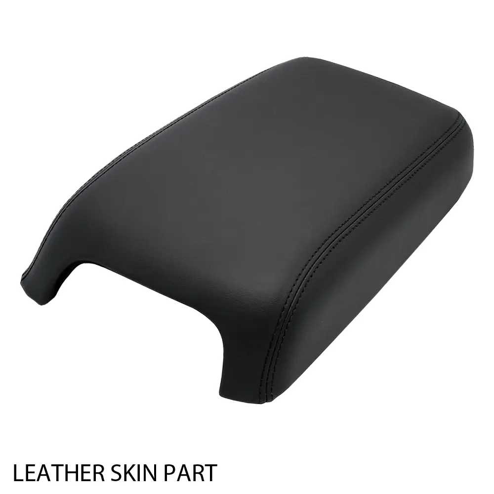CROSSDESIGN Antibacterial, Abrasion-Resistant, Waterproof, Resilient Leather Console Lid Armrest Replacement Cover for 11-22 Dodge Charger - Car Armrest Pad, Car Interior Stowing & Tidying Accessory, Resilience