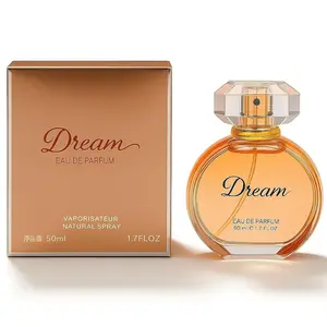 50ml Large Capacity Shimmering Liquid Sand Perfume Unisex Long-Lasting Light  Fragrance（Gold）