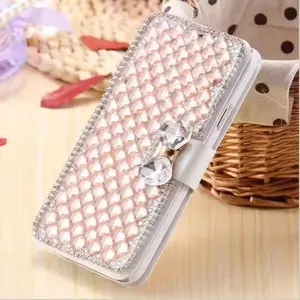 Luxury Bling Crystal Phone Case with Wallet & Card Holder - Sparkle Diamond Flip Cover for 17 16 15 14 13 12 11 pro max air 16 plus |   Fashion Glam Protective Shockproof Card Case Slim Fit