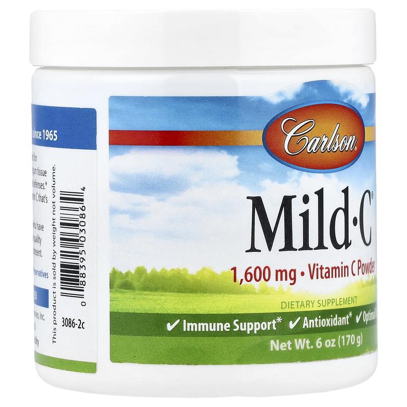 Carlson Mild-C®, Vitamin C Powder, 6 oz (170 g)