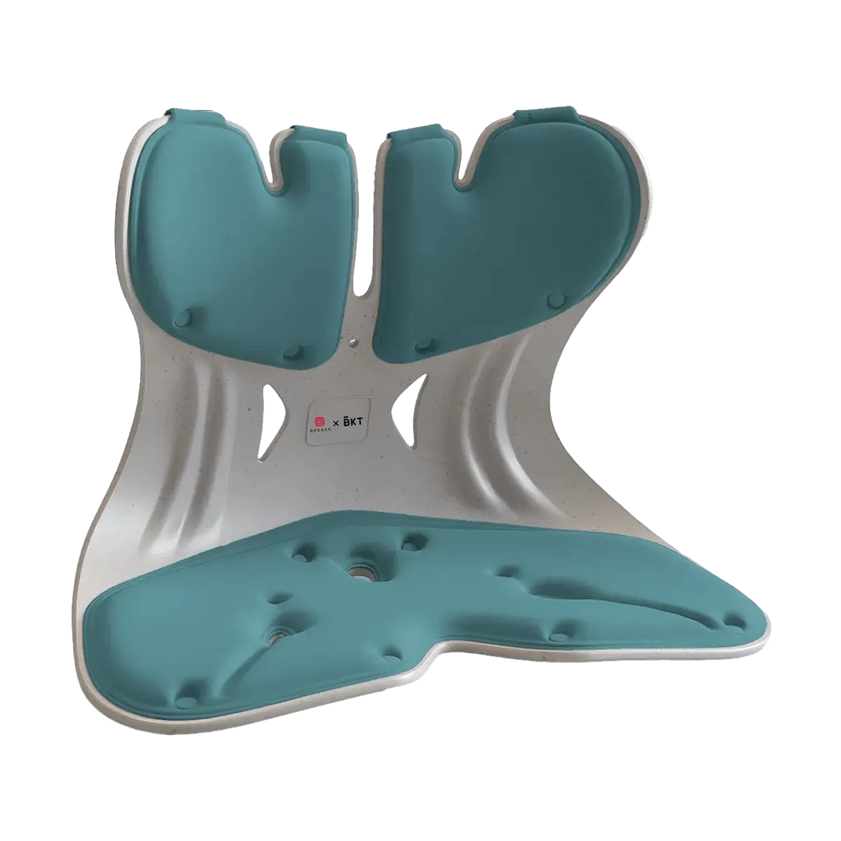 BKT Ergonomic Lumbar Support Chair - Large Size, Nordic Blue, Posture Corrector for Office & Home