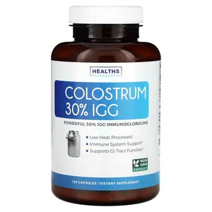 Healths Harmony Colostrum 30% IGG, 120 Capsules (500 mg per Capsule)