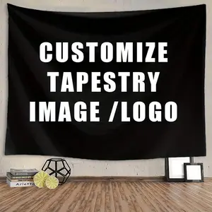 1pc Customized Tapestry | Personalized Photo Tapestry, Logo Design, Oxford Cloth, Ideal for Anniversary, Birthday, Wedding, Mother'S Day, Party Decoration, Bedroom Decor