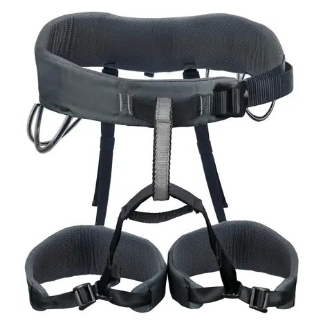 NewDoar Adjustable High-Strength Polyester Half Body Climbing Harness - Breathable Mesh, 1.23lb(560g), 16" to 31.5" Leg, Weight Limit Spec, Gear for Rappelling (Ages 18+)