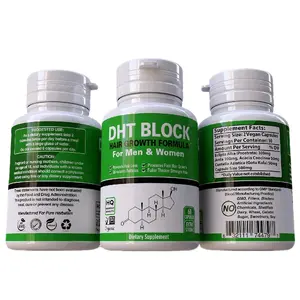 DHT BLOCKER 60 CAPS Adult GMO Free Gluten Free Organic