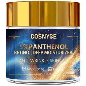Cosnyce Retinol Deep Hydrating Cream, Retinol Caffeine Skincare, Moisturizing Face Lotion, Daily Use, Long-Lasting Effects