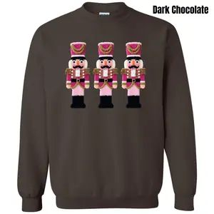 Fake Chenille Nutcrackers Sweatshirt 'NLB'