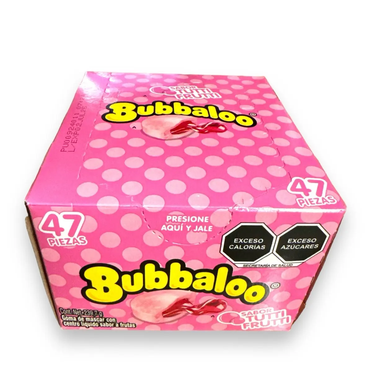 Bubbaloo Tutti Frutti Gum Bubbaloo Tutti Frutti Gum