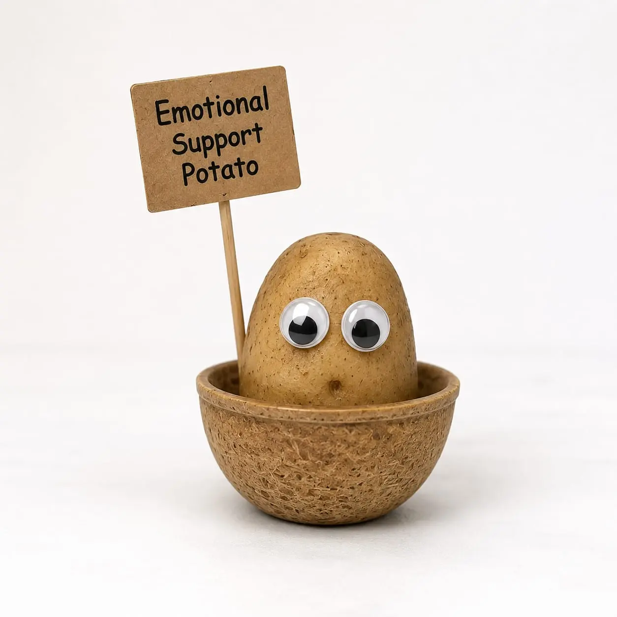 Emotional Support Potato - Mini Desktop Decor