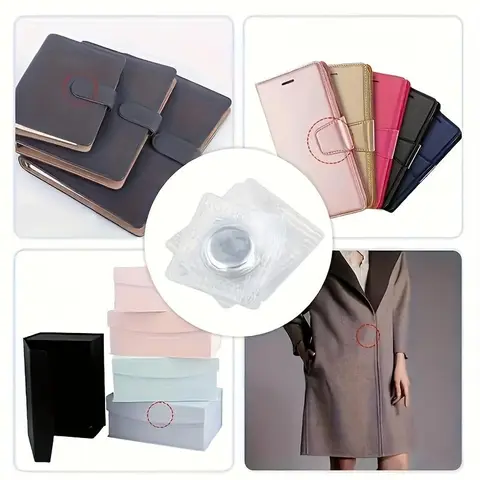 [Magnetic Buttons] 10pcs Magnetic Snap Buttons Sewing Accessories | for Bags, Clothing, Snap Button Pocket, Invisible Curtain, Hidden Round Buckle Magnetic Button Closure