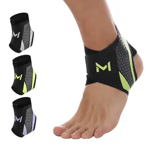 One-Piece Ankle Brace, Breathable Compression Ankle Support, Ankle Compression Cuff, Anti-Sprain and Twist, Outdoor Cycling Footwear Protector, Ankle Wrap, Single Pair