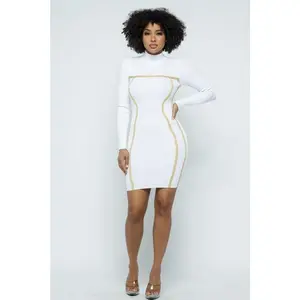 Calm Look Mini Dress Casual Womenswear