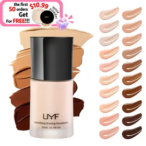UMF 2-in-1 Foundation Skincare & Pro Coverage Foundation, Waterproof & Antioxidant Long Wear Concealer, Soft Mist Creamy Finish Liquid Foundation for All Skin Types Daily whipped