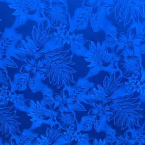Tropical Floral Haze Poly Cotton Fabric | Islands Fabric