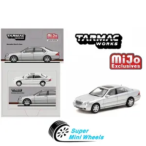 Tarmac Works 1:64 Mercedes-Benz S Class – Brilliant Silver Metallic