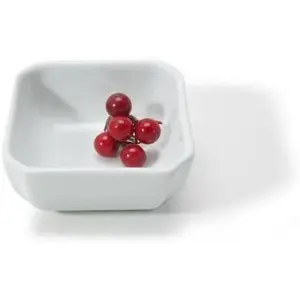 Square bowl with indented corners 3x3"