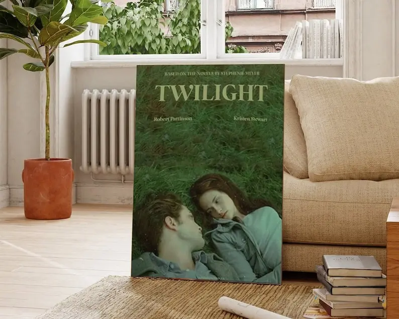 Twilight Movie Poster Print Art Poster For Gift For Home Wall Art Movie Poster Decor Glossy Room Decoration Ornaments Photo