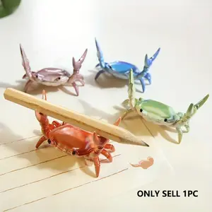 Crab-Shaped, Unique Desk Accessory Organizer, Pen Stand, Pen Holder, Durable & Stylish Design for Office Supplies, Desk Organizers