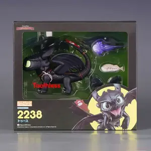 How To Train Your Dragon Figure Toothless Light Fury Action Figures Pvc Model Kit Toy Action Model Collection Ornament Kids Gift