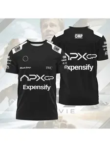 2026 New Brad Pitt F1 men's and women's movie T-shirt, outdoor sports, casual and comfortable shirt, 3D printed, quick-drying, Gym Apparel