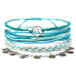 Dolphin Coins Bracelet Stack