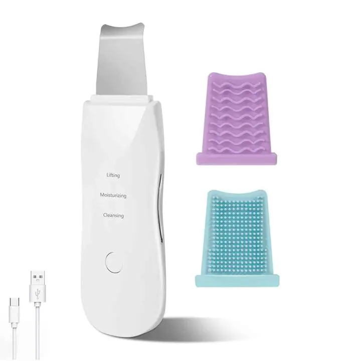 Skin Scrubber Face Spatula, Skin Spatula Pore Cleaner Blackhead Remover Tools for Facial Deep Cleansing, Skin Care Tools