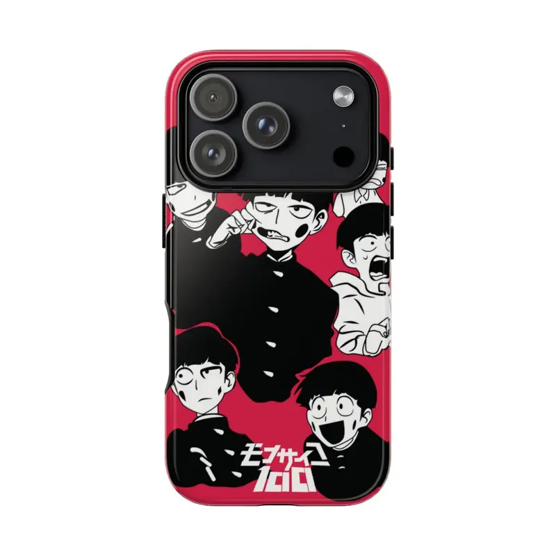 shigeo　iPhone Mob Shigeo Kageyama Anime Phone Case | for Mob Psycho 100 fans