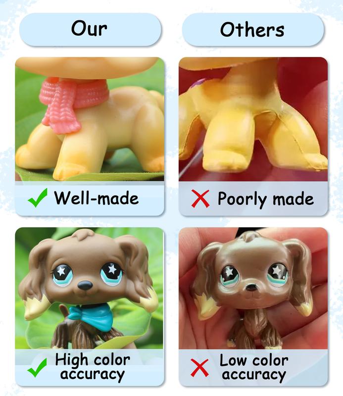 Mini Pet Shop Shorthair Cat  #886 with Accessories Cat Figure compitable with LPS Collection