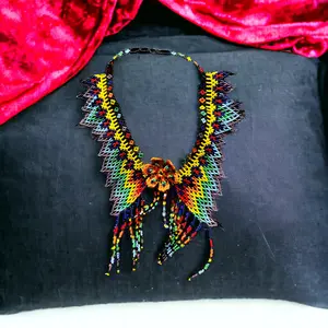 Mayan Firebird Necklace Handmade Mayan Jewelry