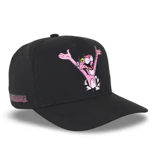 "Pink Panther" Snapback Hat | 3D Rubber Patch | Mad Monkey Scty.