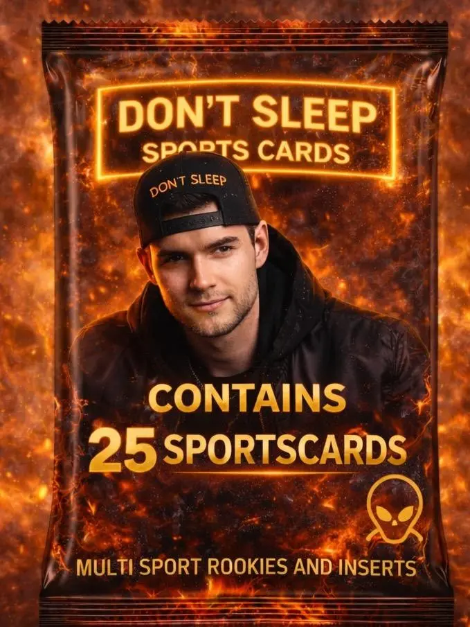 DON'T SLEEP SPORTS CARDS 25 CARD PACK ROOKIES AND INSERTS