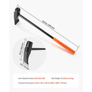 VEVOR Tire Bead Breaker Wedge, 32 Handle, Duck-Billed Tire Hammer, Heavy Duty Bead Breaker Tool Duckbill Iron with Cast Iron Head for Motorcycles, Cars, Buses, Trucks, ATVs, UTVs, and Tractors