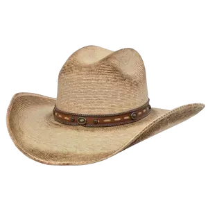 Alamo® Unisex Hearn Palm Straw Western Cowboy Hat D28740