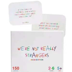 I We're Not Really Strangers Kids Edition - 150 Conversation & Activity Card‎…